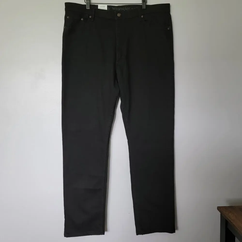 Wrangler Jeans Authentics Mens 40 W 34 L Straight Leg 10ZM1CSCB NEW Cowboy Ranch
